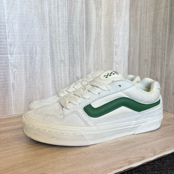 Vans Chunky Classic White and Green Caldrone Shoes Women 7 - Picture 14 of 16
